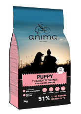 Anima Puppy All Breed (Курица, индейка)